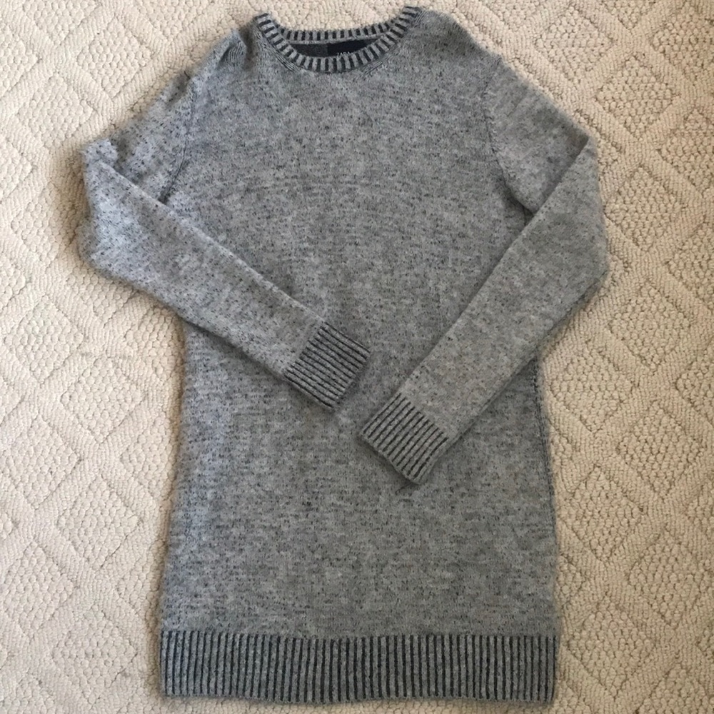 Zara Grey/Taupe Sweater Dress